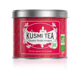 Kusmi Tea - Quatre Fruits Rouges Bio - Lata 100g