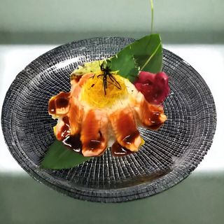 57. Chirashi teriyaki sake