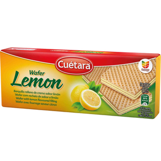 Cuetara Lemon Wafers, 150g - Crispy and Citrusy