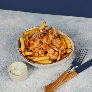 PLATO Pita de Pollo con patatas