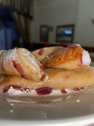 Млинці з творогом