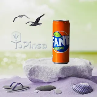 Fanta lattina 33 cl