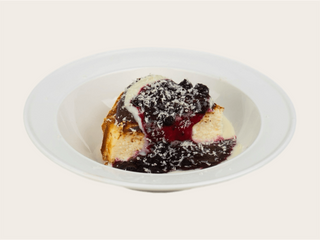 Чизкейк зі смородиною