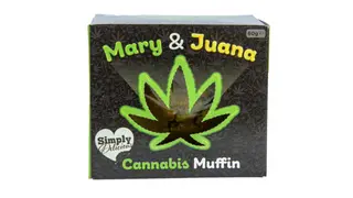 PROMOCJA Muffinka Mary & Juana z Cannabis z Mąką Konopną i Smakiem Konopi