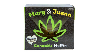 Muffinka Mary & Juana z Cannabis z Mąką Konopną i Smakiem Konopi