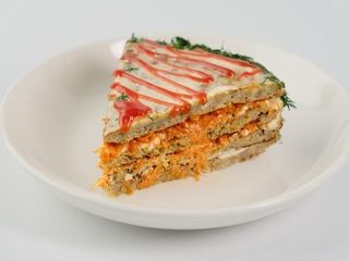 Печеночный тортик