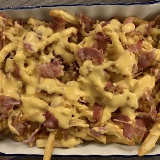 Porzione Patatine, Bacon e Cheddar