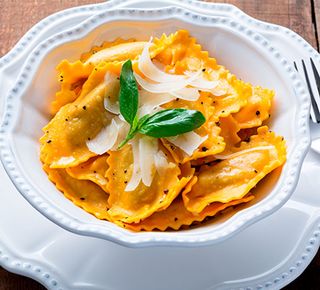Raviolis De Calabaza