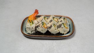 California z krewetkami w tempurze