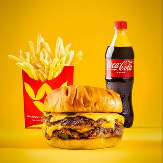 სმეშ ბურგერის მარგე მენიუ (სამმაგი)