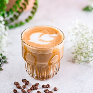 Лате з кокосою карамеллю (300мл)