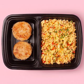 Ланч з котлетами з індички