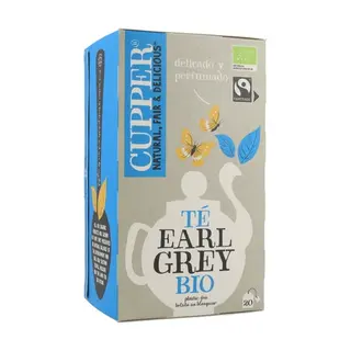 Infusión Té Negro Classic Earl Grey Bio 20 Bolsitas
