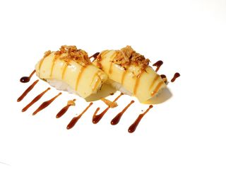 Nigiri queso bire tostado (2 uds.)