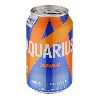 Aquarius Naranja lata 330ml.