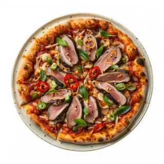 Pizza Pato Y Gorgonzola (30 Cm.)