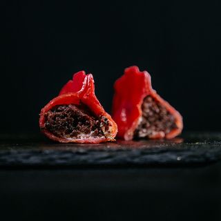 Goza de morcilla con queso manchego  (6 uds.)