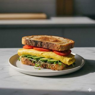 Bocadillo De Panini French Omelette