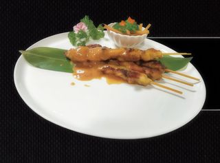 29 Brochetas De Pollo Thai (4 Pza.)