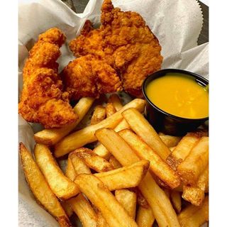 2 Pcs With Fries, Salad And 350Ml Soda