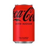 Coca-Cola Zero Azúcar lata 330ml.