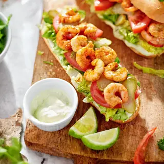 Bocadillo De Gambas