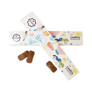 Caixa Carros Chocolate de Leite