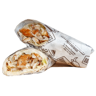 Лаваш с пилешко бон филе и бекон (300г)