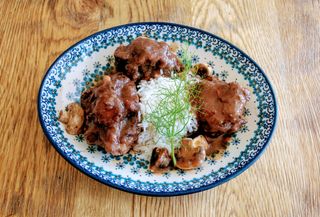 RABO DE BUEY CON SETAS