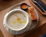 Вершковий суп з морепродуктами