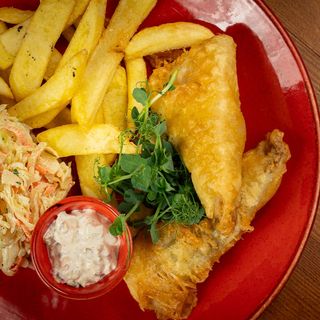 Dorsz w tempurze piwnej