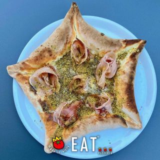 Philadelphia - bordi ripieni di Philadelphia e pistacchio