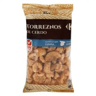 Torreznos De Cerdo Carrefour Sin Gluten 110 Gr.