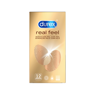 Preservativo Sin Latex Durex Real Feel (12 Uds.)