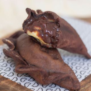 Empanada de Chocolate e Banana