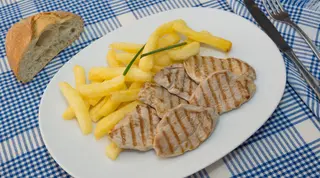 Carne De Cochino Con Papas