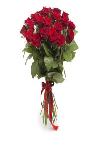 20 roses rouges 