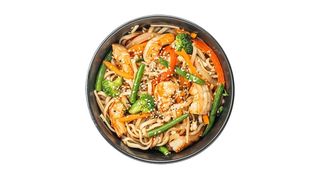 Локшина удон з креветками