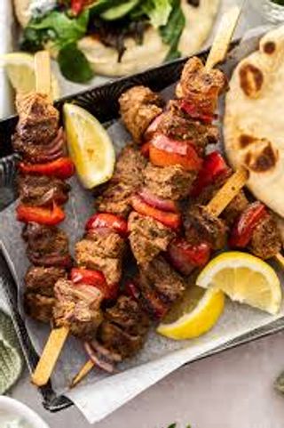 Lamb skewers