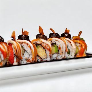 Uramaki Butterfish (8 Pzs.)