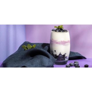 Blueberry Boba Milkshake
