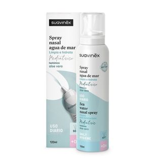 Suavinex, Spray Nasal Agua De Mar Pediátrico +0 Meses 120Ml.