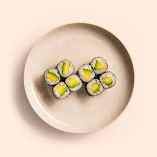 91. Hosomaki aguacate y queso (8 pzs.)