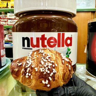 Cornetto crema e Nutella