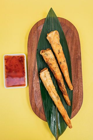 Sajgonki Twister z krewetkami i warzywami  3 szt.