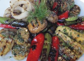 Пресни зеленчуци на грил (700г)