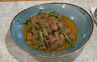 Бефстроганов в томатном соусе (200 г)