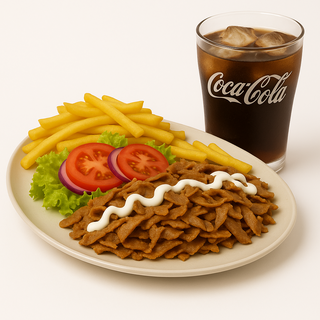 Menú De Plato De Kebab