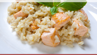 RISO SALMONE