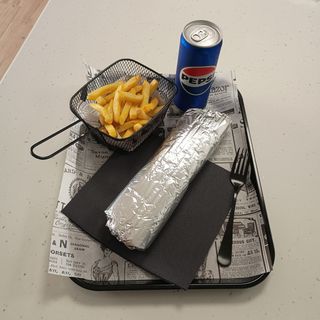 Menú Kebab Durrum con Arroz 